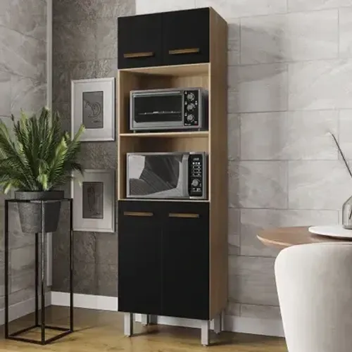 Armário Duplo Forno e Micro-ondas Novo na Promoção