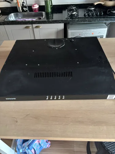 Depurador De Ar Slim 80 Cm Di801Pt Preto 127V - Suggar
