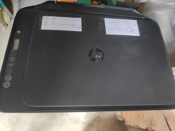 Impressora Hp preta 2774 com defeito pra conserto ou retirada de peças ENVIO VIA CORREIOS