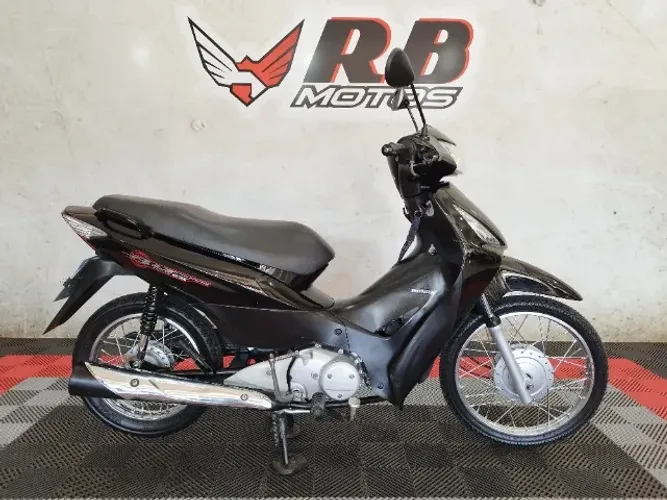 Biz 125 Es 2010 Preta Super inteira  Com Partida Elétrica e Raios Cromados 4mm  