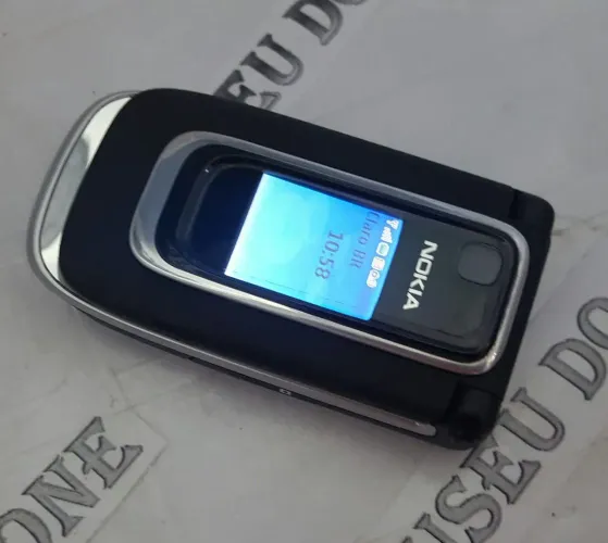 Nokia 6131 celular antigo Flip na mola relíquia 