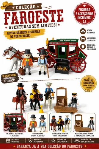 Playmobil Velho Oeste Kit