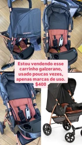 Vendo carrinho Galzerano
