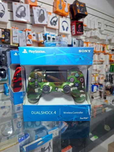 Controle para ps4 camuflado Bluetooth pc tv celular - entrega em slz 