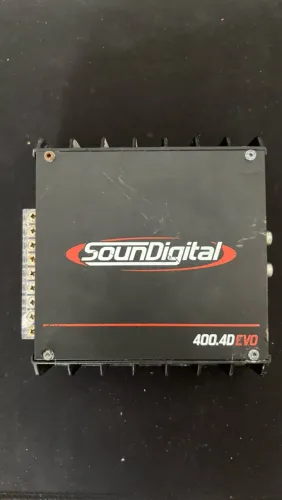 Amplificador SounDigital 400.4 Evo zerado