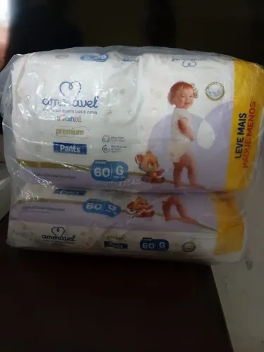 VENDO FRALDA NOVA TAMANHO G