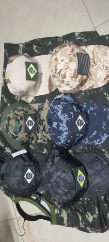 Bone tatico camuflagem militar 