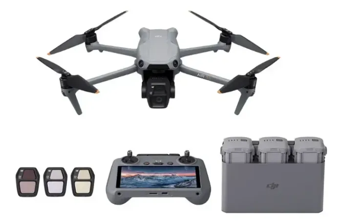 Drone Air 3s combo zero lacrado nota fiscal