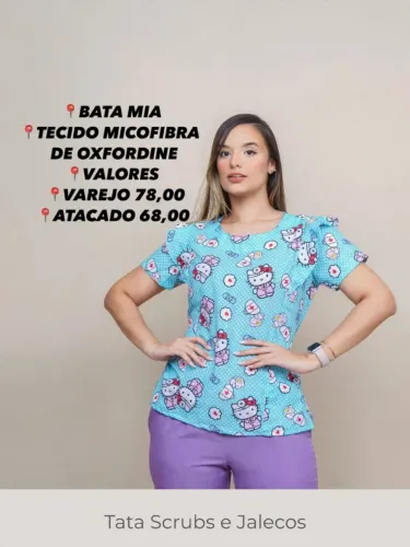 Bata para área da saúde 