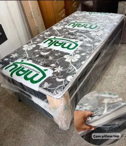 Cama box casal luxo -Novo