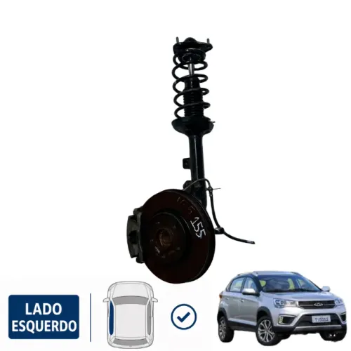 Torre Suspensão Telescópio esquerdo Chery Tiggo 2 2018 a 2020
