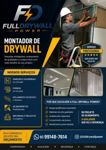 Tudo em Drywall e decoração em gesso