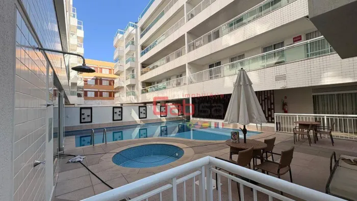 Cobertura com 3 dormitórios para alugar, 110 m² por R$ 6.582,61/mês - São Bento - Cabo Fri