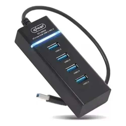 Hub Usb 3.0 e 2.0 - 4 Portas