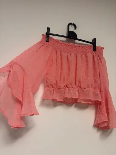 Cropped rosa claro Marisa