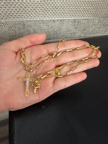 Colar ouro 18k barato pra vender hoje