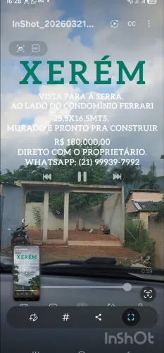 OPORTUNIDADE EXCLUSIVA - TERRENO À VENDA EM XERÉM