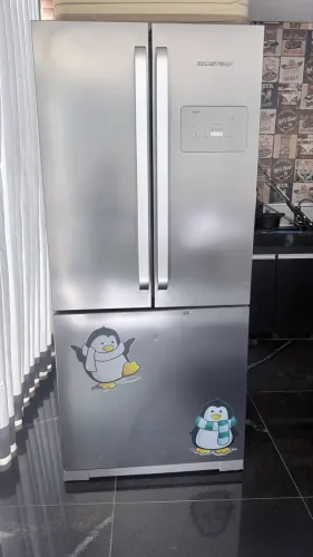 Geladeira Brastemp duplex,freezer inverso.