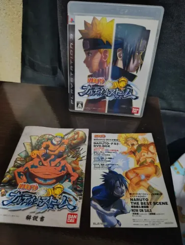 Naruto storm 1 ps3 (edição japonesa raro)