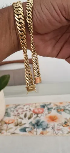 Pulseiras em ouro 18k 25 mil