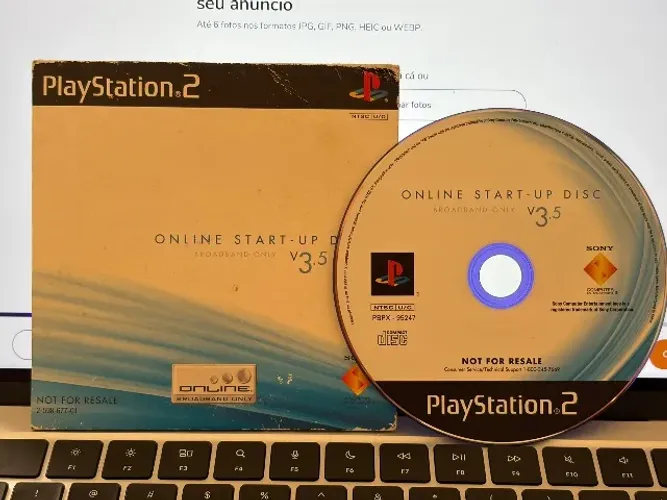 Online Start-up Disc V3.5 Ps2 Original (Usado)