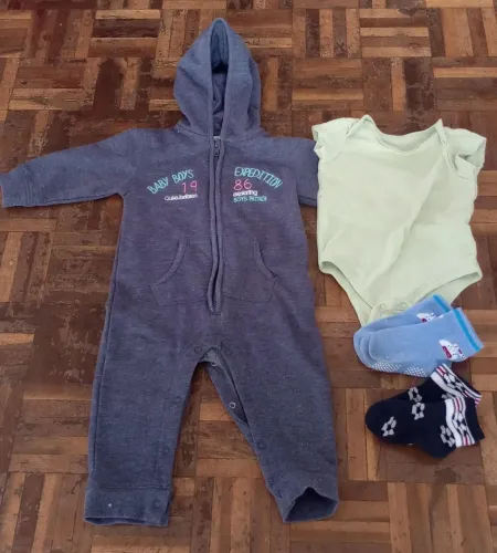 Kit Roupinha Menino 12m