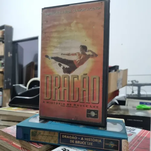 Dragão a História do Bruce Lee VHS Dublado