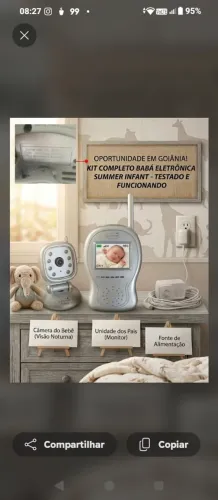 Kit baba eletrônica também noturna.