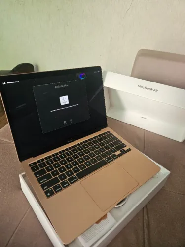Excelente MacBook Air M1 Rosé | 8GB + SSD 256GB | Caixa e NF