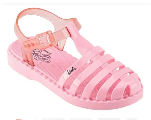 Sandália infantil barbie