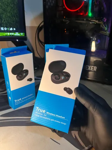 ? Fone de Ouvido Bluetooth 5.4 TWS Sem Fio