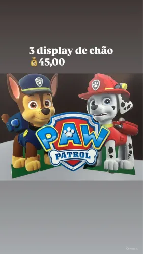 Display chão - Patrulha Canina