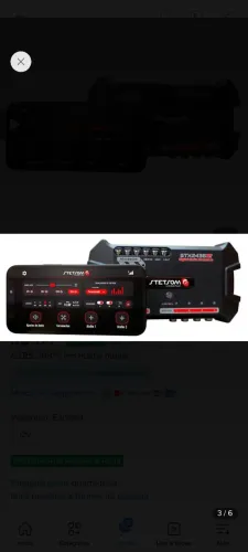 Processador de Áudio Digital Stetsom STX2436BT