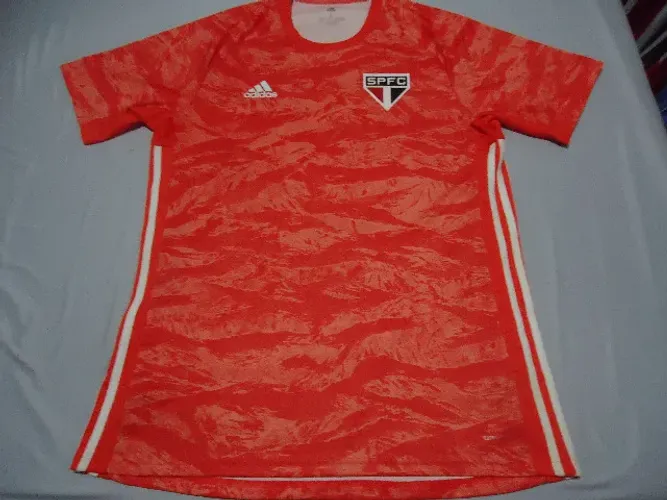 adidas - camisa do são paulo goleiro - tam (g) - zerada - original - não vendida em lojas