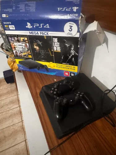 Ps4 1 tb pegando tudo 
