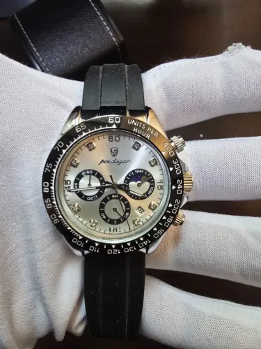Relógio Poedagar 629 Quartz Cronógrafo 42 mm Usado