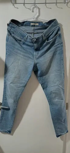 calça jeans levi's 721 high rise skinny 33