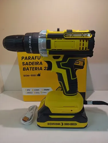 Parafusadeira a Bateria 21V Bomvink