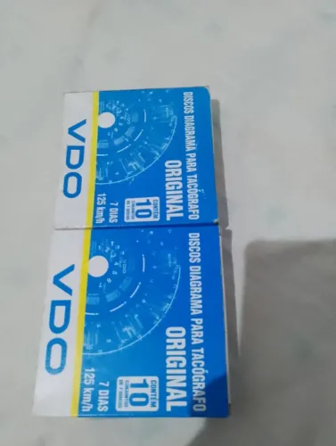 Vende se 2 caixas de disco tacógrafo 