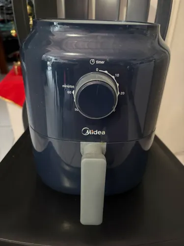 Fritadeira elétrica Air fryer Midea 3l azul