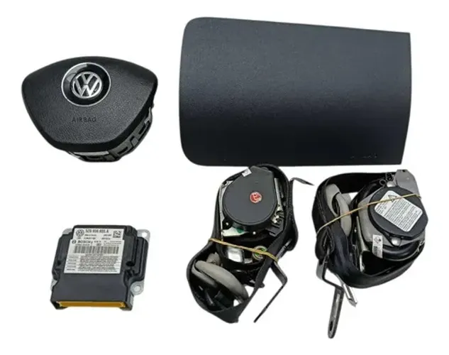 Kit Bolsa Painel Tabelier Fox 2015 A 2020 Preto