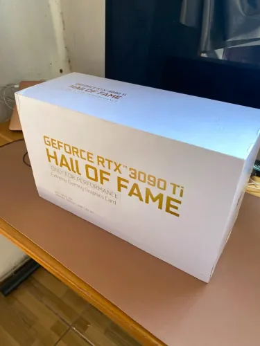 ? RTX 3090 Ti GALAX HALL OF FAME HOF 24GB GDDR6X + HOF PANEL III + CAIXA ORIGINAL ?