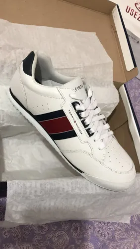 Tênis Tommy Hilfiger Intmatch Point Branco Original TAM 42