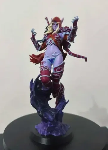 Sylvannas Windrunner Action Figure - 15cm World of Warcraft personagem - Miniatura 3D