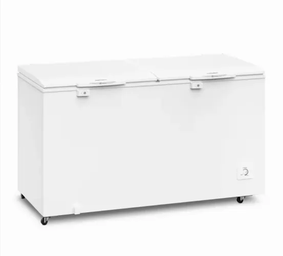 Freezer horizontal Electrolux de duas portas, modelo H550, 500 litros