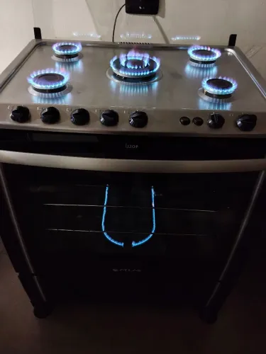 FOGÃO 5 BOCAS AUTOMÁTICO ENTREGAMOS 