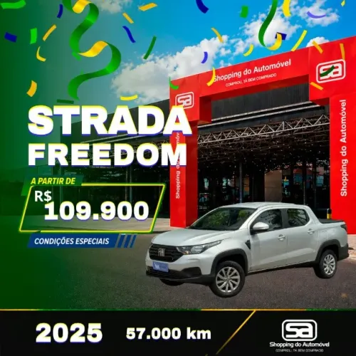 Fiat Strada Freedom 1.3 Flex 8V CD 2025