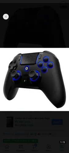 Controle N5QR Spark Nitro para PS4 e PC + Cabo
