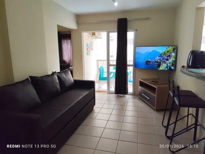 Caldas Novas/GO - PRIVE DAS THERMAS I APT. 64m² com 2 quartos, Sala e cozinha + 7 piscina