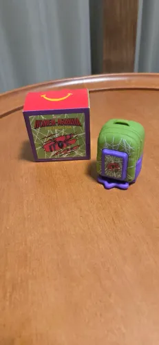 Mini Mochila Colecionável Homem-Aranha Green & Purple - Edição Especial